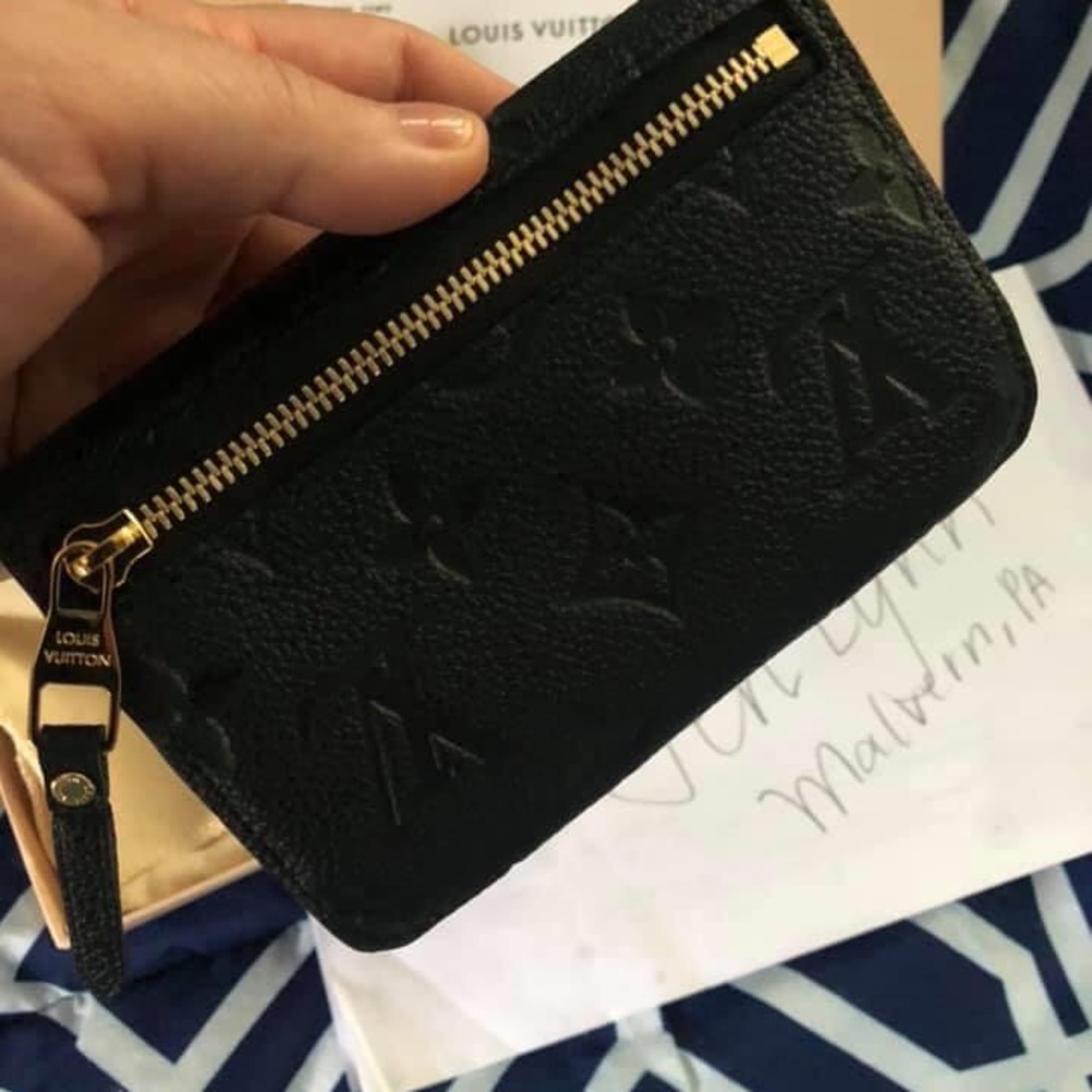 Louis Vuitton empreinte key pouch noir - Picture 3 of 9